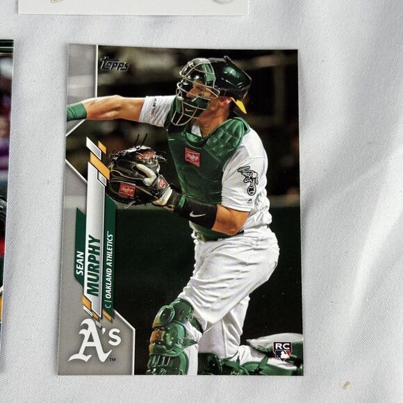 Oakland A’s 12 Card Lot NM Eric Chavez Auto Best Authentic Murphy RC Matt Olson - Picture 6 of 13
